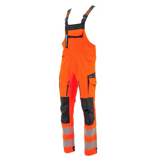 Visokovidne farmer delovne hlače DROGOWIEC COMFORT Visokovidne farmer delovne hlače DROGOWIEC COMFORT